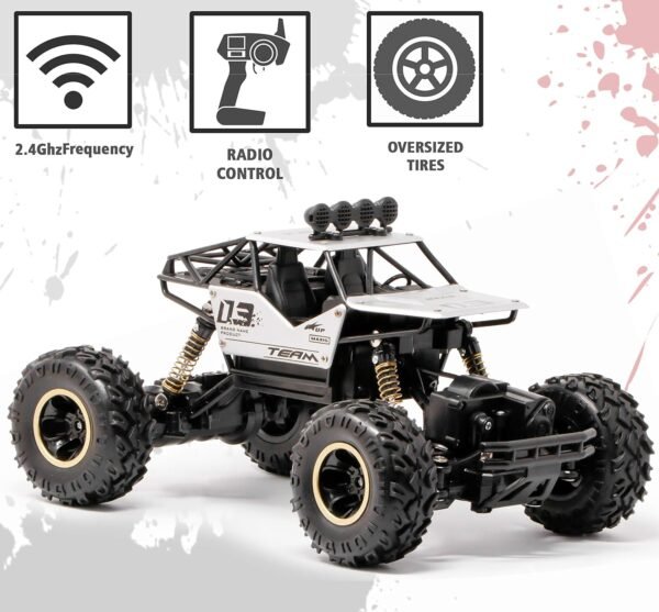 Remote Control Rock Crawler Metal Alloy Car | RC Car - Image 2