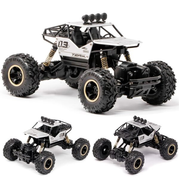 Remote Control Rock Crawler Metal Alloy Car | RC Car - Image 3