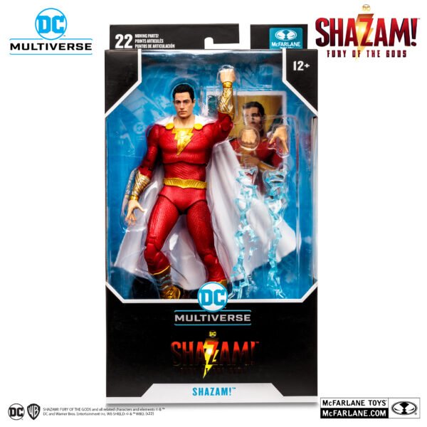 Mcfarlane Fury of the Gods Movie Shazam