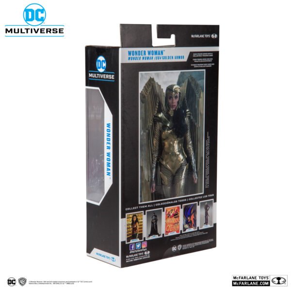 Wonder Woman Golden Armor 1984 | McFarlane Toys - Image 9