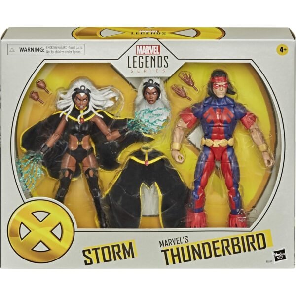 Marvel Legends: Twin Pack Storm & Marvel's Thunderbird