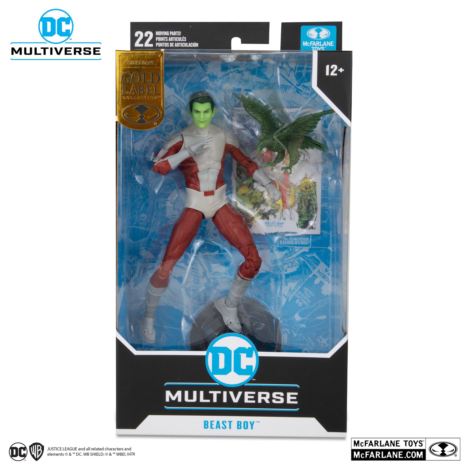 Beast Boy Teen Titans Gold Label McFarlane Toys Bazinga Toyz One Stop Destination For Action Figures Diecast Cars Games etc