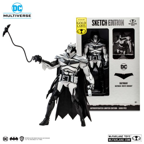 Batman White Knight Sketch Edition Gold Label