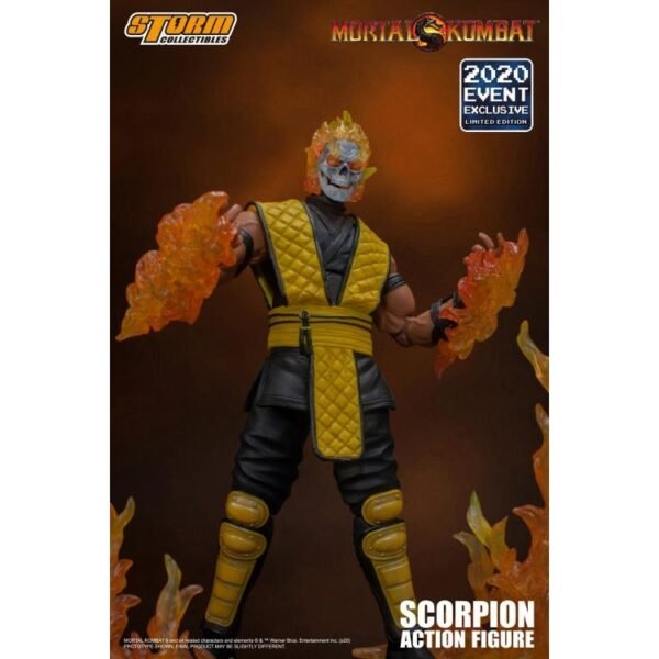 Mortal Kombat Series Scorpion 1/12 Scale SDCC 2020 Exclusive Figure - Image 12