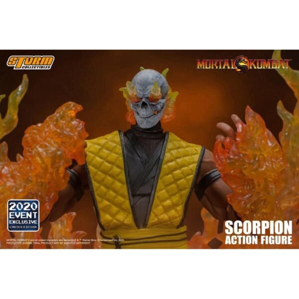 Mortal Kombat Series Scorpion 1/12 Scale SDCC 2020 Exclusive Figure - Image 13