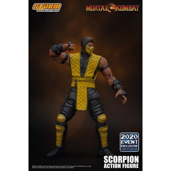 Mortal Kombat Series Scorpion 1/12 Scale SDCC 2020 Exclusive Figure - Image 3