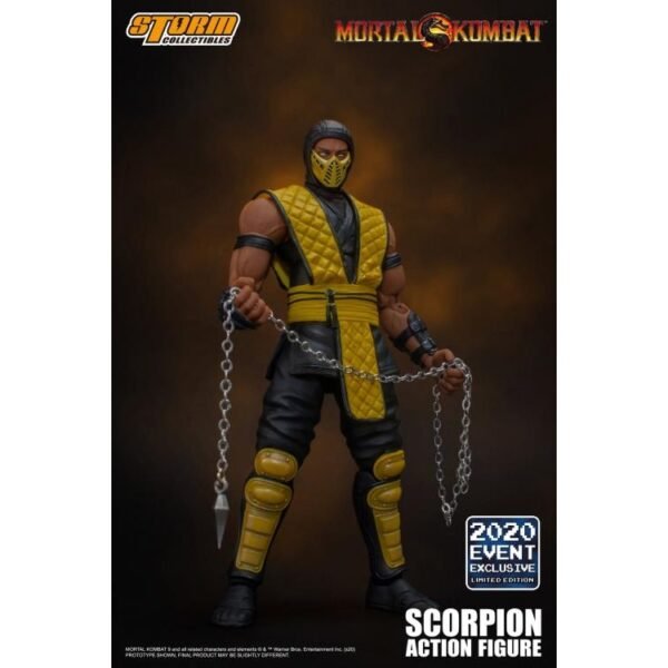 Mortal Kombat Series Scorpion 1/12 Scale SDCC 2020 Exclusive Figure - Image 5