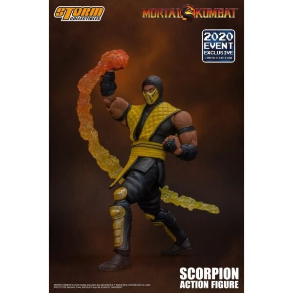 Mortal Kombat Series Scorpion 1/12 Scale SDCC 2020 Exclusive Figure - Image 7