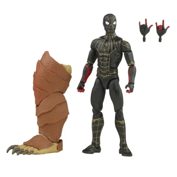 Marvel Legends Series Black & Gold Suit Spider-Man - Image 2