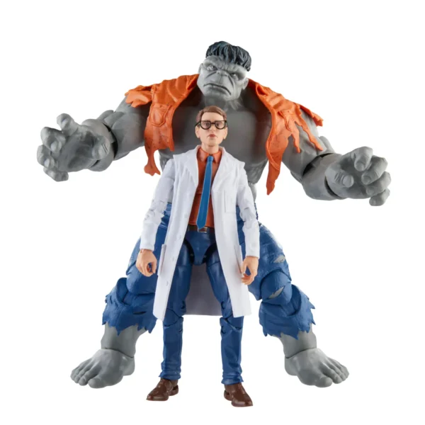 Marvel Legends Gray Hulk and Dr. Bruce Banner - Image 2