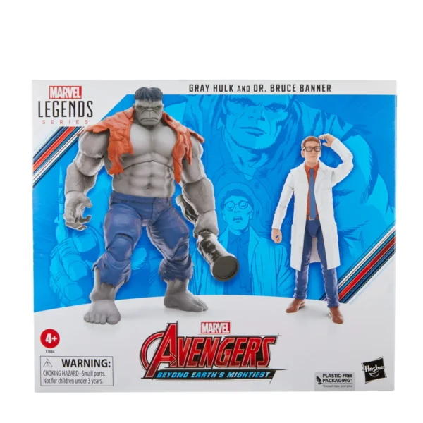 Marvel Legends Gray Hulk and Dr. Bruce Banner