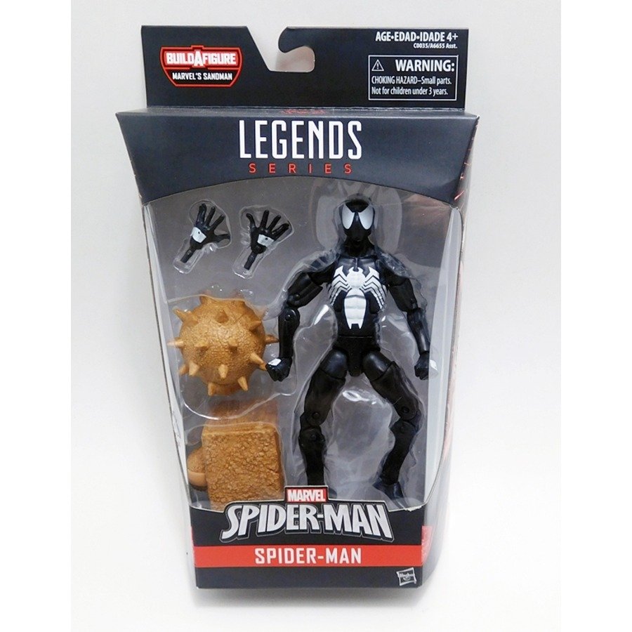 Marvel Legends (Sandman Wave): Black Suit Spider-Man - Bazinga Toyz - One  Stop Destination For Action Figures, Diecast Cars, Games etc