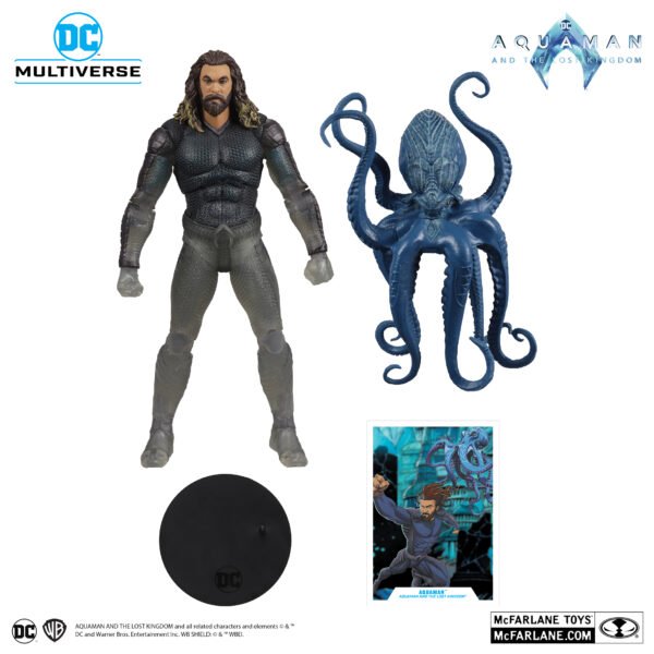 McFarlane Aquaman Stealth Suit With Topo (Aquaman And The Lost Kingdom) Gold Label - Image 8