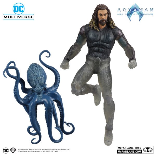 McFarlane Aquaman Stealth Suit With Topo (Aquaman And The Lost Kingdom) Gold Label - Image 7