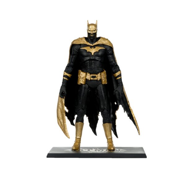 McFarlane Batman of Earth-22 Infected (Dark Metal) Knightmare Edition Gold Label 7" Figure | Box Damaged - Image 6