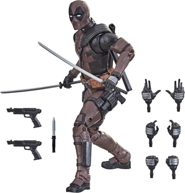 Marvel Legends Premium Deadpool Action Figure From Deadpool 2 Movie - Image 2