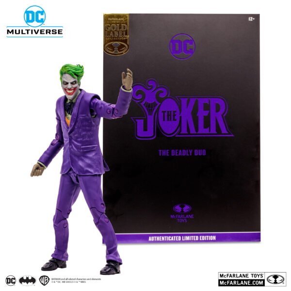 McFarlane The Joker (The Deadly Duo) Gold Label