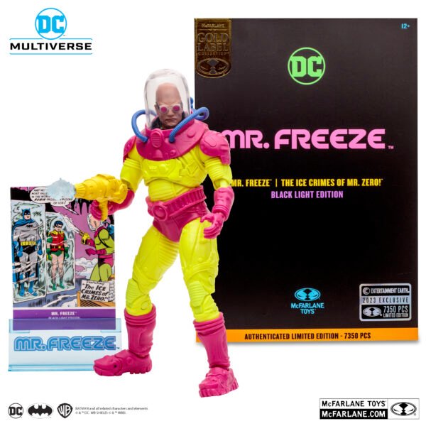 Mr.Freeze (The Ice Crimes Of Mr. Zero) Black Light Edition (Gold Label)