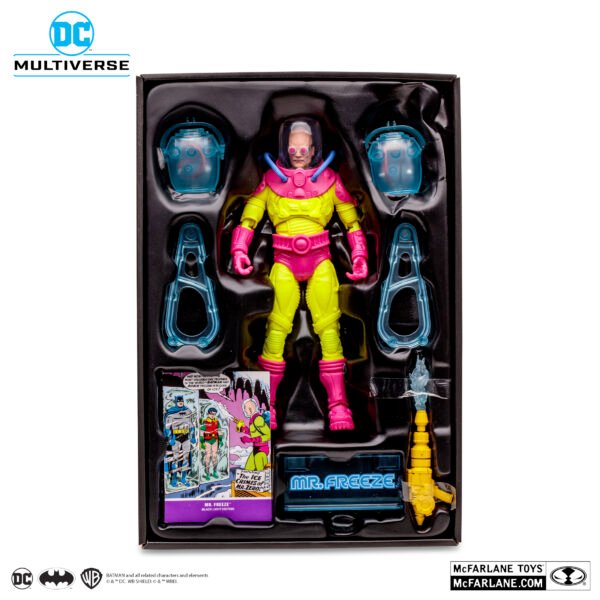 Mr.Freeze (The Ice Crimes Of Mr. Zero) Black Light Edition (Gold Label) - Image 8