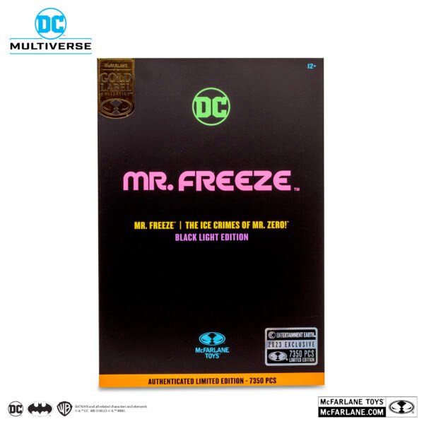 Mr.Freeze (The Ice Crimes Of Mr. Zero) Black Light Edition (Gold Label) - Image 13