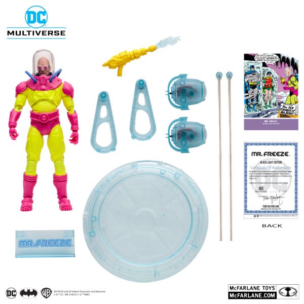 Mr.Freeze (The Ice Crimes Of Mr. Zero) Black Light Edition (Gold Label) - Image 2