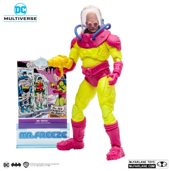 Mr.Freeze (The Ice Crimes Of Mr. Zero) Black Light Edition (Gold Label) - Image 3