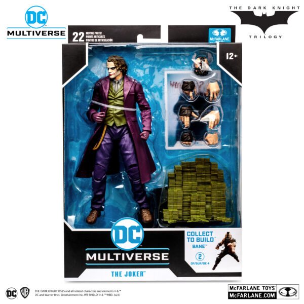 McFarlane Joker (The Dark Knight Trilogy) 7" Build-A-Figure Bane