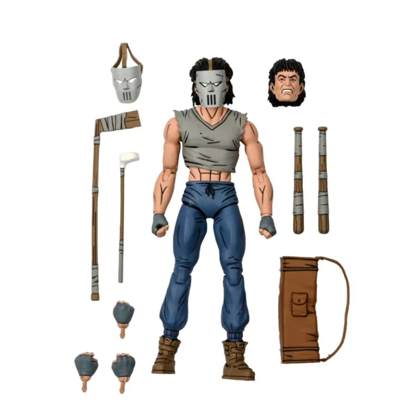 NECA Teenage Mutant Ninja Turtles Mirage Comics Casey Jones in Gray Shirt 7"