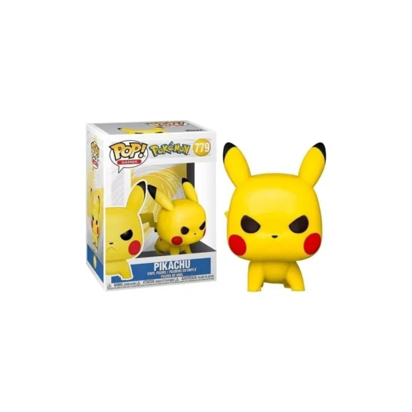 POP Games: Pokemon - Pikachu Attack Stance Vinyl Figure #779 - Image 2