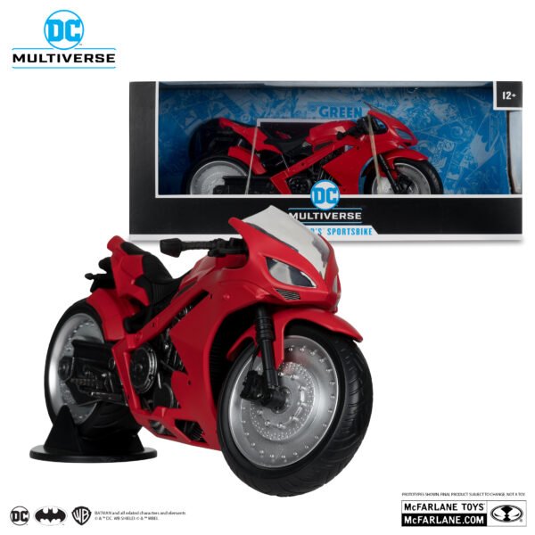 McFarlane Red Hood’s Sportsbike (Red Hood: Outlaw) Vehicle - Image 5