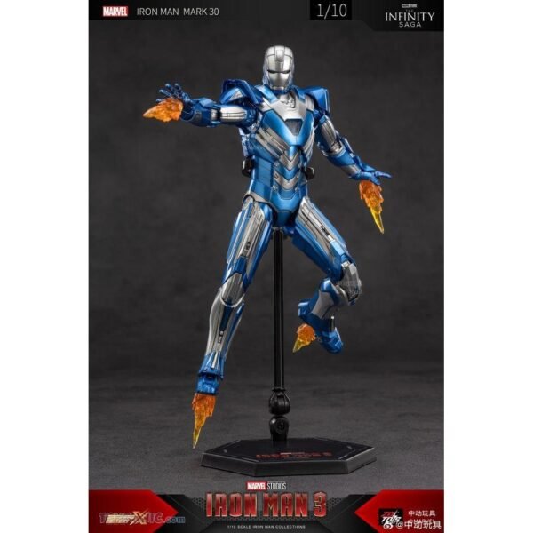 ZD Toys Ironman Blue Steel MK30 - Image 2