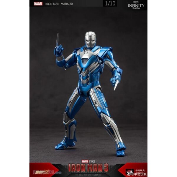 ZD Toys Ironman Blue Steel MK30 - Image 5