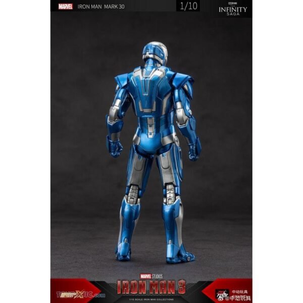 ZD Toys Ironman Blue Steel MK30 - Image 7