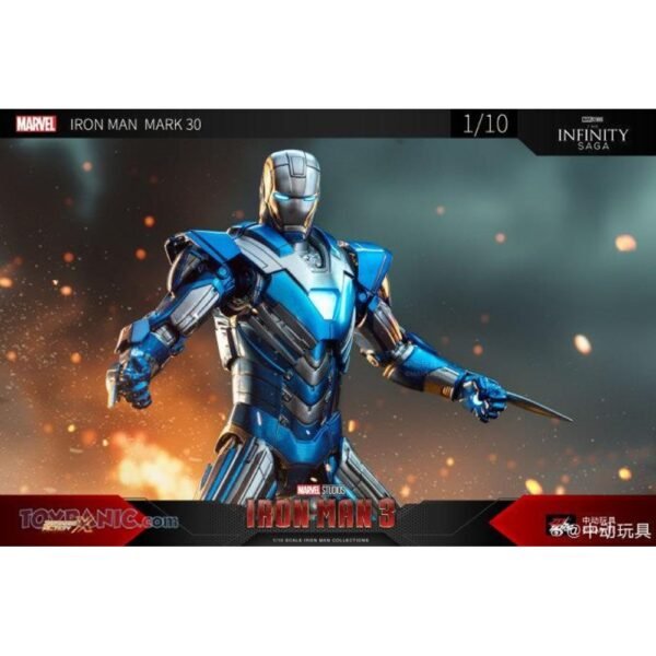 ZD Toys Ironman Blue Steel MK30 - Image 8