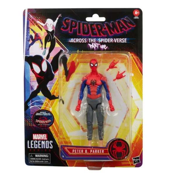 Marvel Legends Spider-Man Across The Spider-Verse Wave Peter B. Parker - Image 2